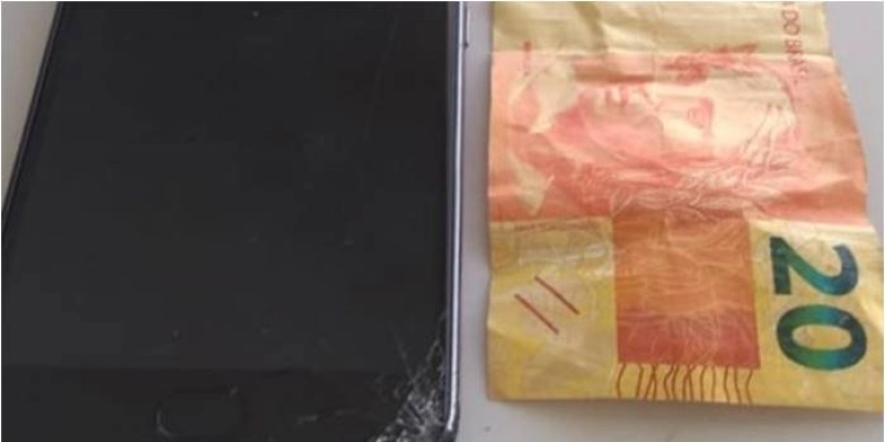 Jovem é preso com droga durante abordagem da Polícia Militar na Praça do Bom Jesus, em Sousa