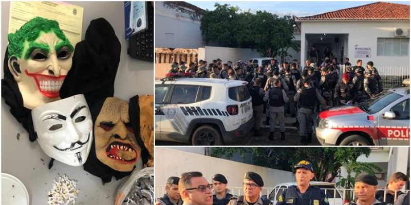 Ação conjunta das Polícias Militar e Civil cumpre 60 mandados de busca e apreensão domiciliar nesta quarta em Pombal