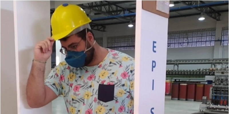 Projeto da Paraíba que fiscaliza uso de epi´s nas empresas é finalista do Inova Senai 2020