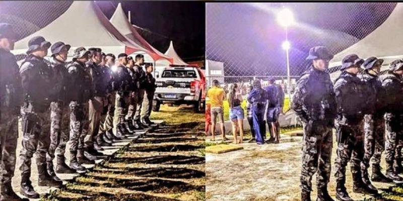 Polícia Militar garante segurança em disputas futebolísticas do IV festival de inverno de Monte Horebe
