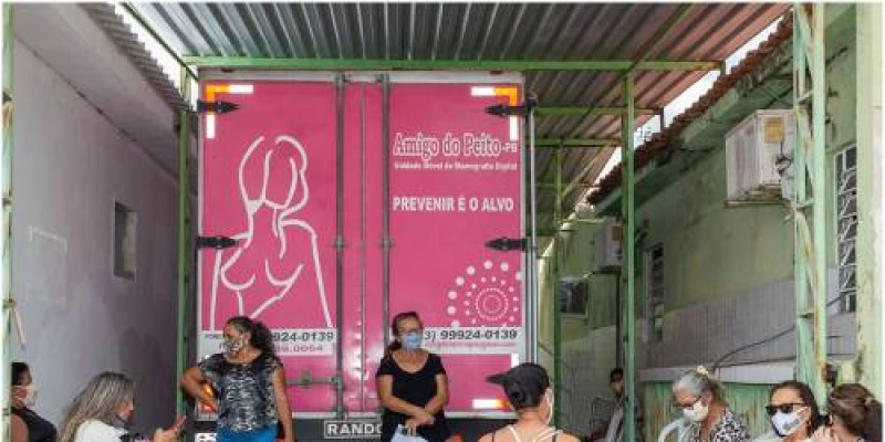 Secretaria de Saúde inicia campanha dos exames de mamografias às Mulheres acima dos 45 anos em São José da Lagoa Tapada 