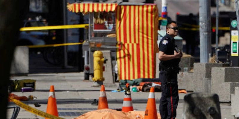 Atropelamento em massa no Canadá deixa ao menos nove mortos