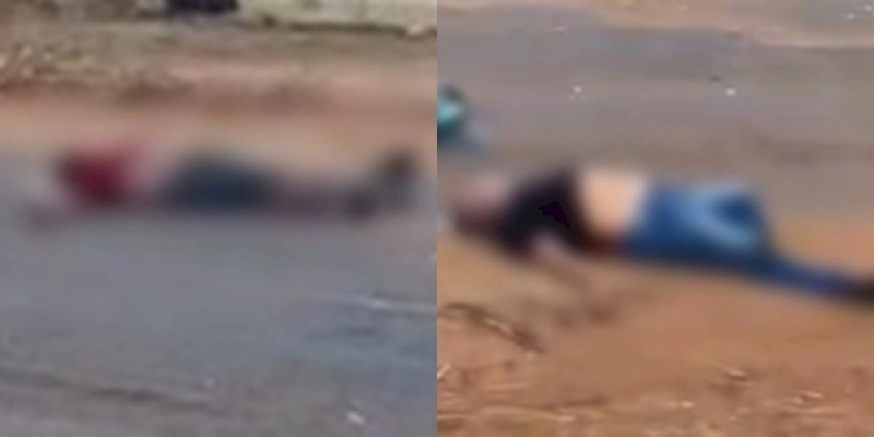 Grave acidente envolvendo moto e caminhão deixa duas pessoas mortas, entre Santa Cruz e Alexandria 