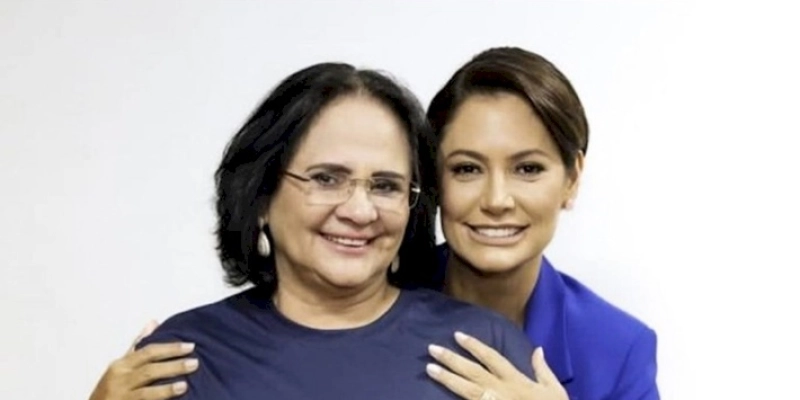 Michelle Bolsonaro, e ex-ministra Damares Alves participam de evento neste sábado na Paraíba 