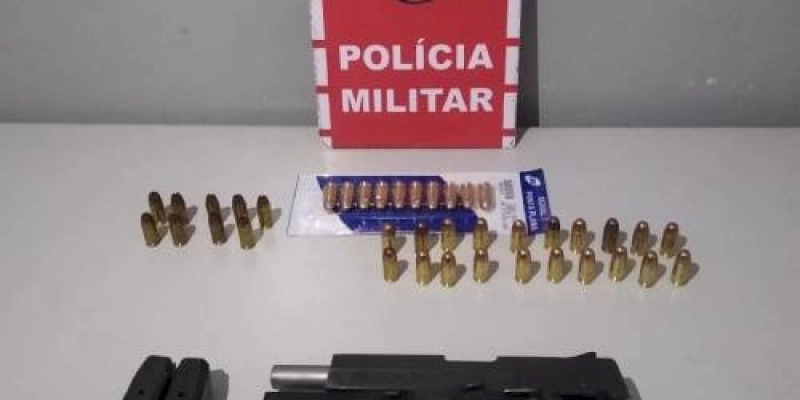 PM apreende arma de fogo e dois adolescentes após tentativa de roubo na PB-325