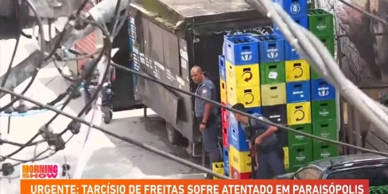 URGENTE: Tarcísio Gomes de Freitas sofre atentado em Paraisópolis (SP)