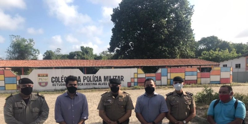 Emenda de Wilson Filho assegura investimentos para a ampliação do colégio da Polícia Militar 