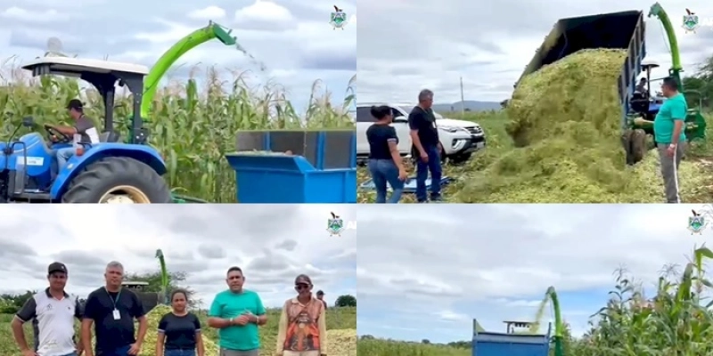 Usufruindo dos novos equipamentos conquistados pela prefeitura de Aparecida, agricultores contam com um serviço rápido e de qualidade 