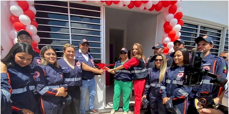 Prefeito João Neto entrega Base do SAMU à população de Aparecida nos 30 anos de emancipação política; Vídeo