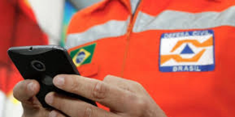 Defesa Civil Nacional reforça importância do cadastro para alertas de desastres naturais