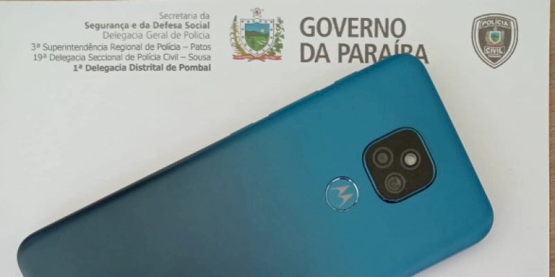 Policiais Civis de Pombal recuperam celular que foi roubado no Pernambuco 