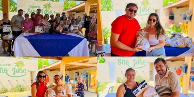 Prefeitura de Nazerezinho entrega instrumentos e materiais de expediente aos Agentes Comunitário de Saúde e Agentes Comunitários de Endemia  