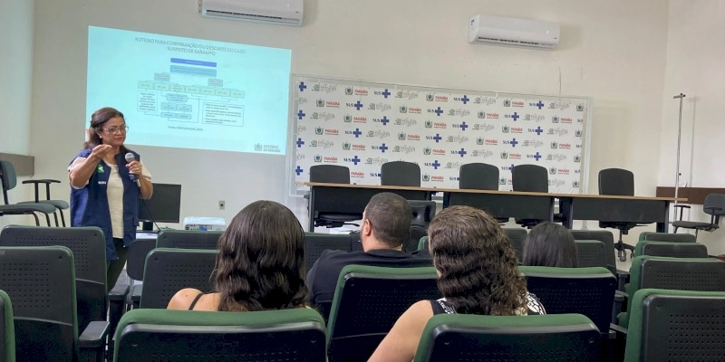 Saúde promove atualização sobre ações de vigilância epidemiológica do sarampo, rubéola e síndrome da rubéola congênita