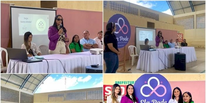 Município de São José da Lagoa Tapada realiza a primeira etapa do programa “Ela Pode”
