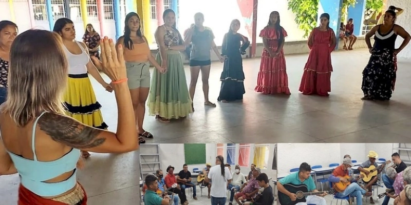 Secult fomenta criação de Companhia Cigana de Dança e Orquestra Cigana de Violões, em Sousa 