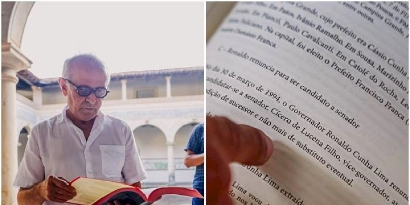 Cícero Lucena destaca preservação da história durante lançamento do livro ‘Governantes da Paraíba’