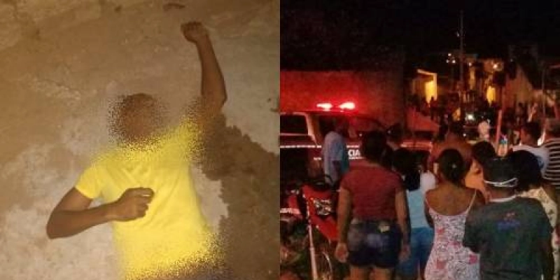 URGENTE: Homem é assassinado com vários disparos de arma de fogo em Pombal; Imagem 