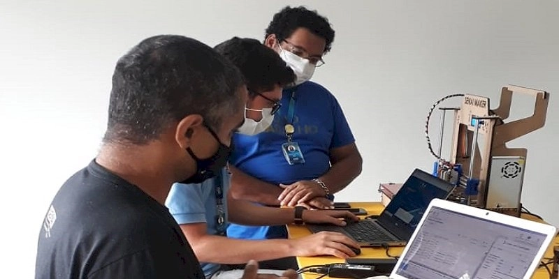 Profissionais que atuam no SENAI LAB da Paraíba recebem capacitação em 3D