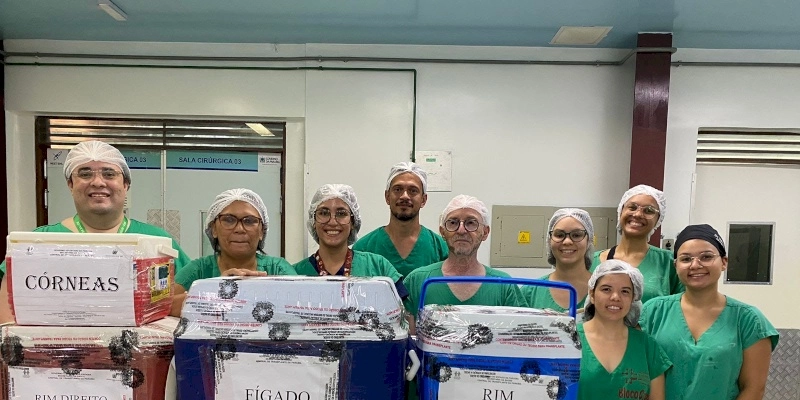 Paraíba registra recorde em tripla doação de multiórgãos e tecidos e 12 pessoas saem da lista de espera para transplantes