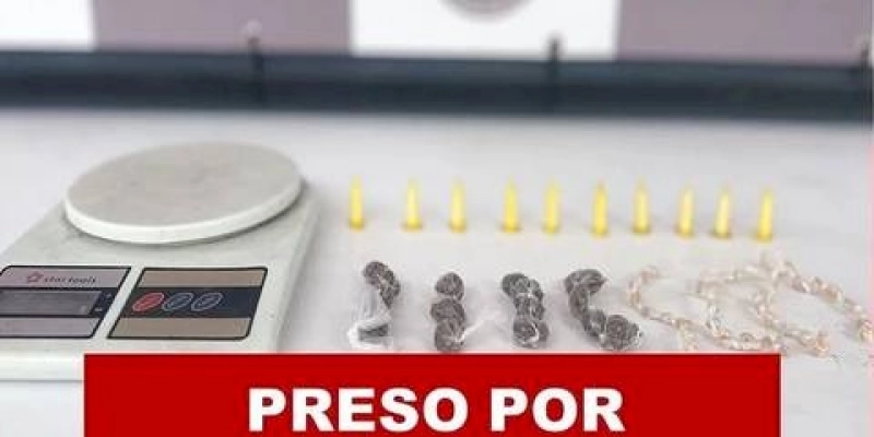 Operação Eternidade: Policiais Militares prendem indivíduo pelo crime de tráfico de drogas