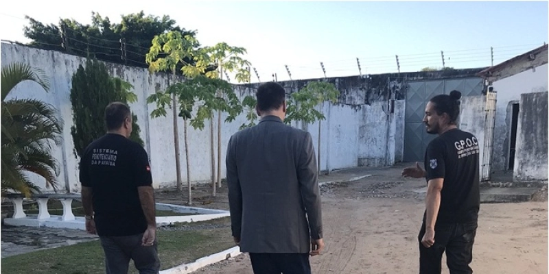 Promotoria inspeciona penitenciárias de João Pessoa