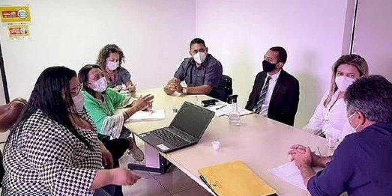 João Neto participa de reunião na Secretaria de Estado da Agricultura Familiar e Desenvolvimento do Semiárido, em JP