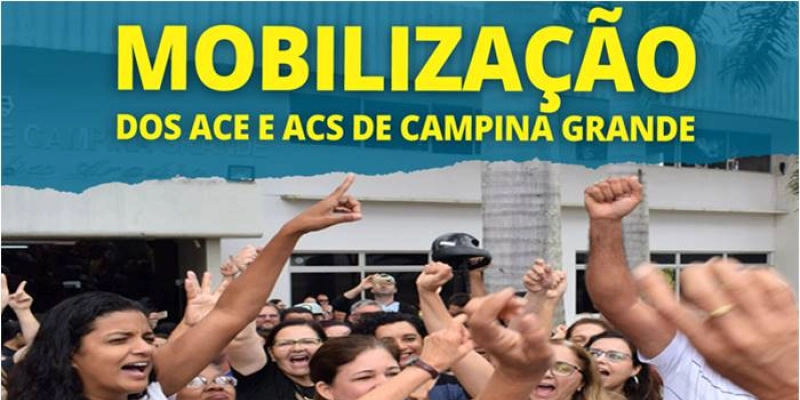 ACE e ACS de Campina Grande fazem mobilização nesta quinta na CMCG