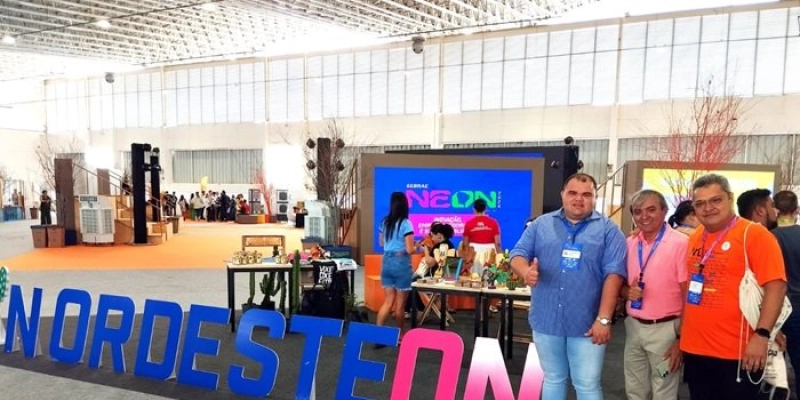 Integrantes da Secretaria de Turismo de Sousa participam do NEON - 2024, o maior evento de inovação e empreendedorismo do Nordeste