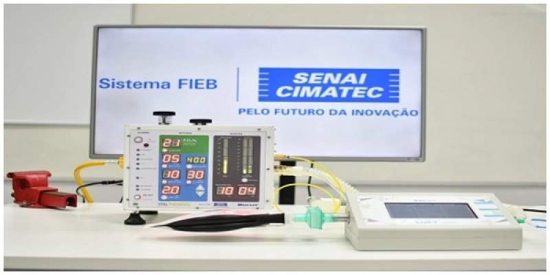 Respirador projetado pela NASA está em produção no Brasil