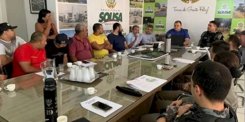 Forças de Segurança e Órgãos Municipais se reúnem e definem esquema de segurança para o Sorrifolia 2024