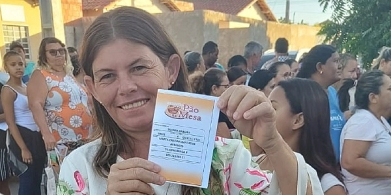 Gestão Tyrone leva o Programa Pão na Mesa para os Bairros Silvana Braga I e II