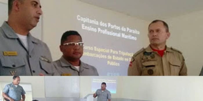 Bombeiros participam do Curso Especial para Tripulação de Embarcações de Estado no Serviço Público, da Marinha do Brasil