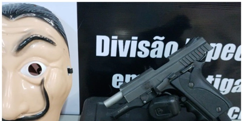 Polícia Civil prende assaltantes de carros-fortes, bancos e correios, com atuação interestadual