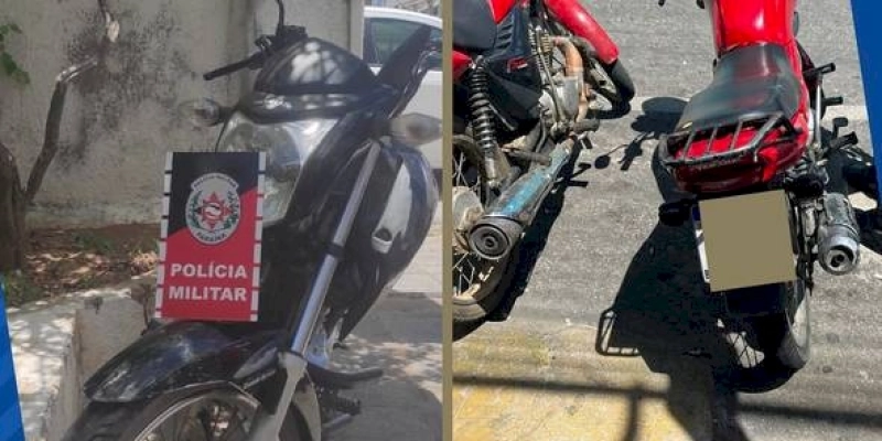 Polícia Militar recupera dois veículos com restrição de roubo, no Sertão da Paraíba