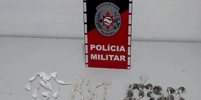 Polícia Militar apreende drogas durante diligências no interior da Paraíba