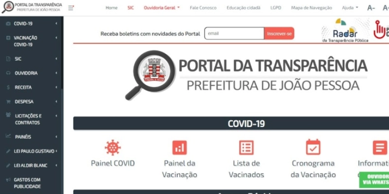 Lei Municipal de Acesso à Informação completa 10 anos de vigência em João Pessoa