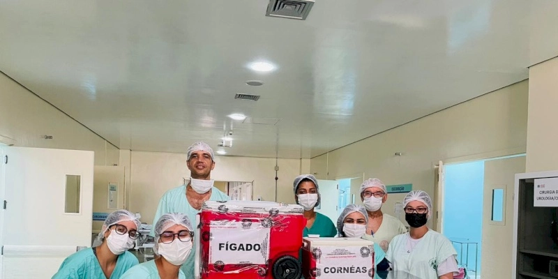 24ª doação de multiórgãos de 2023 na Paraíba tira cinco pacientes da lista de espera