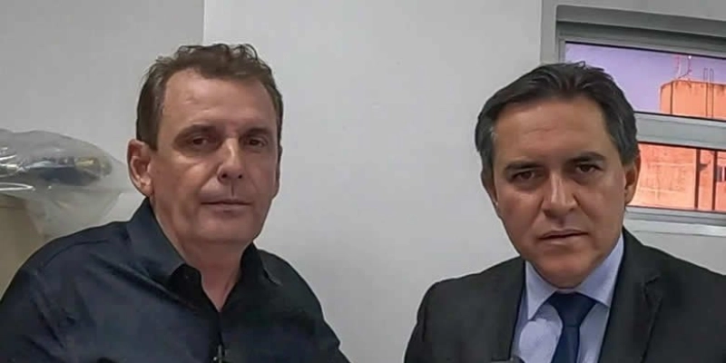 Chico Mendes cobra medidas de segurança ao secretário Jean Nunes, para combater a onda de crimes que assola os moradores de Cajazeiras e São José de Piranhas 