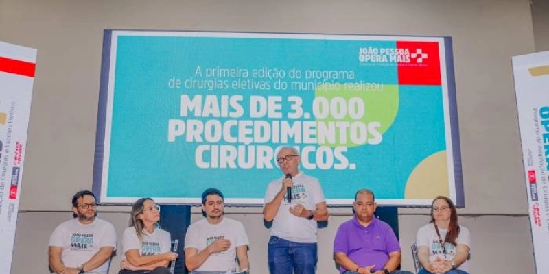 Cícero Lucena lança programa para zerar a fila de cirurgias e diagnósticos eletivos