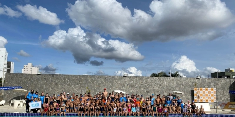 Mais de 200 atletas participam do Circuito SESI Paraíba de Natação
