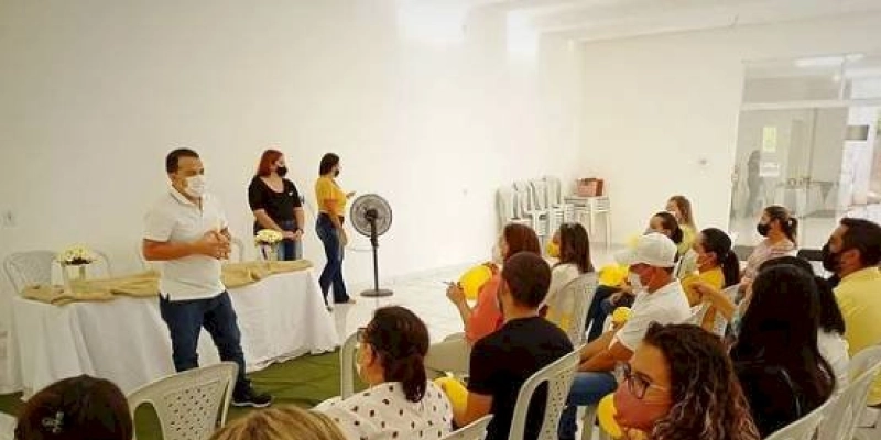 Em alusão ao Setembro Amarelo, Equipe do CRAS realiza palestra no município de Aparecida