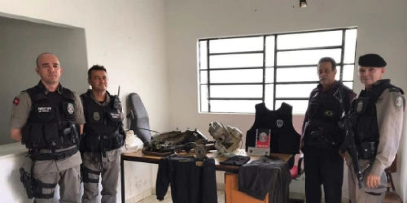 Operação "Mãos Dadas PC e PM”, localizam desmanche de moto na região
