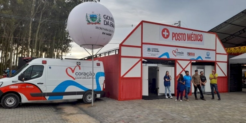 Governo do Estado instala Posto Médico para atendimento no São João de Bananeiras