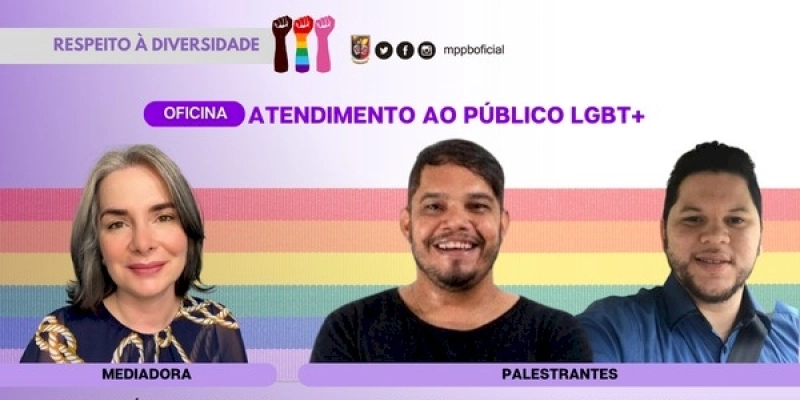 Ministério Público fará oficina de capacitação sobre atendimento ao público LGBT+