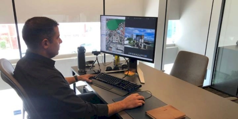 Tabelião utiliza, com pioneirismo em CG, drone para produção de atas notariais, com reprodução em vídeo e em fotos