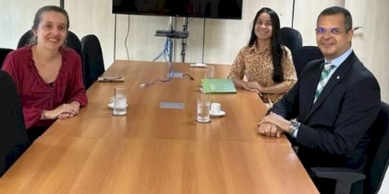 Jutay Meneses apresenta pleitos importantes para os pescadores paraibanos, durante audiência na Secretaria Nacional da Pesca, em Brasília 