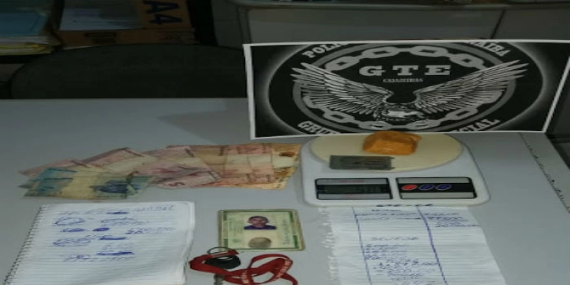 Polícia Civil estoura mais uma "Boca de Fumo" no Município de Cajazeiras; Veja