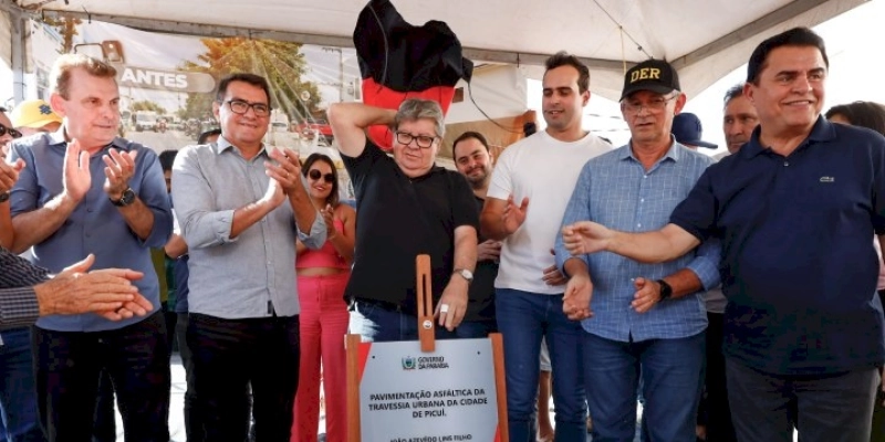 João Azevêdo entrega travessias urbanas de Baraúna e Picuí e destaca investimentos no Curimataú paraibano