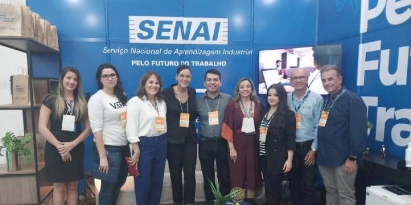SENAI e FIEP participam da maior feira da construção civil e arquitetura do Nordeste, em João Pessoa