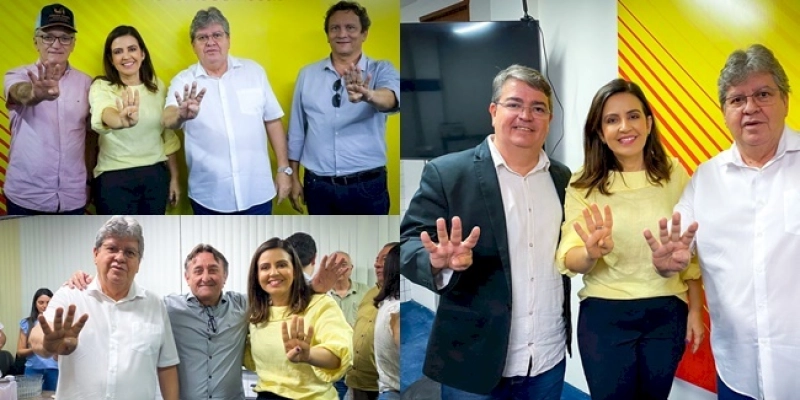 São Bento, São João do Cariri e Marizópolis fecham apoio à candidatura de Pollyanna ao Senado